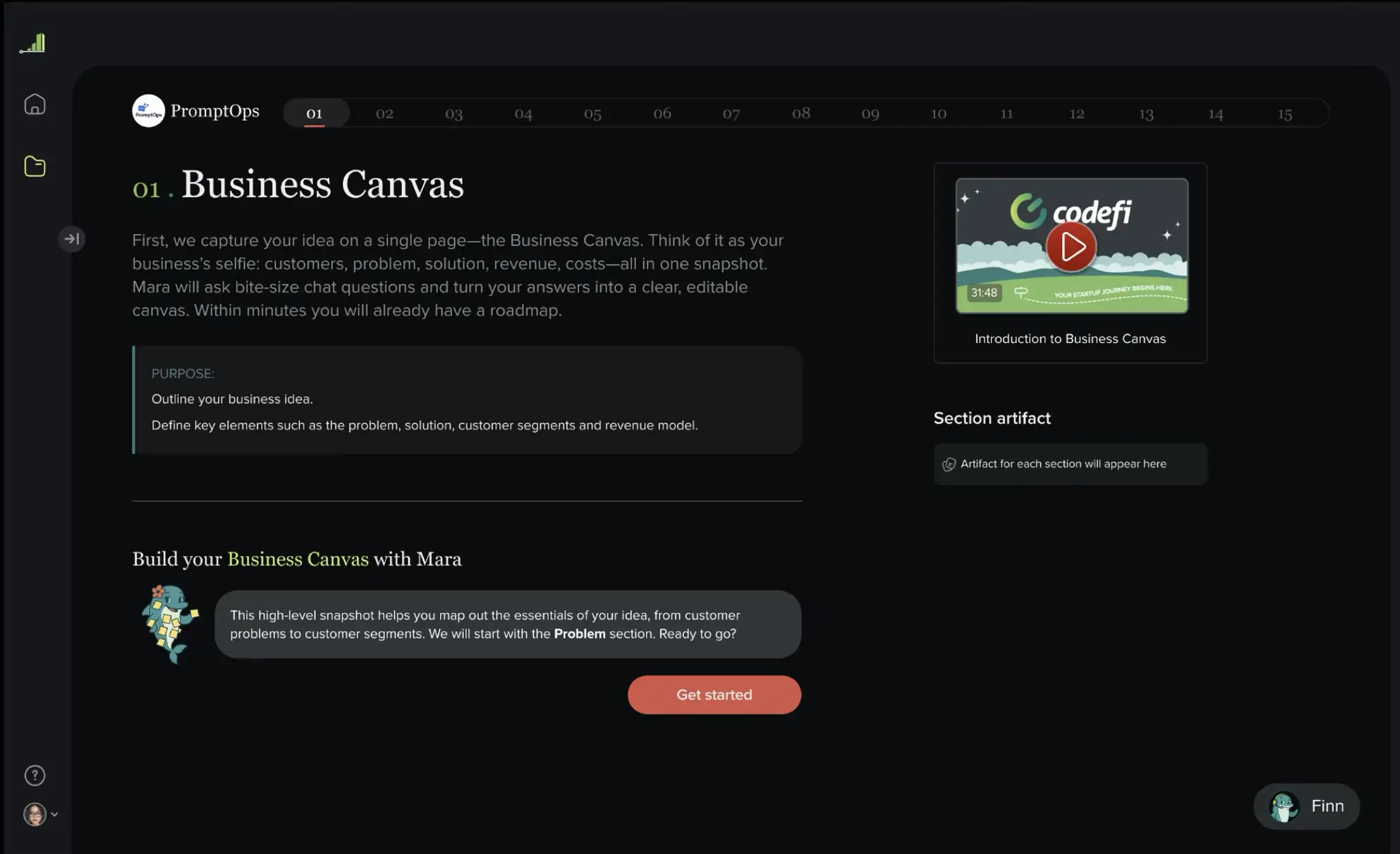 Business Canvas screenshot